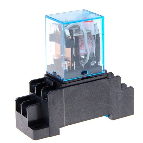 Электромагнитный реле промежуточный на 220 вольт Инкубатор актуатор