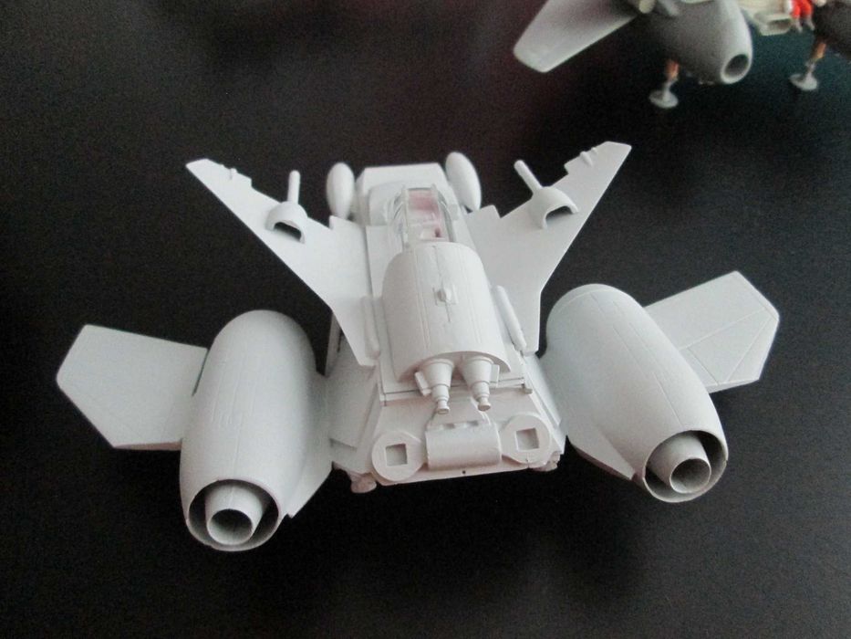 Space Fighter din universul Star Wars. Unicat, original (kitbashing)