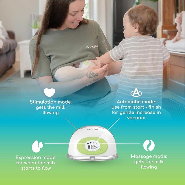 Двойна електрическа помпа за кърма Ardo Melia, 4 режима и 15 нива