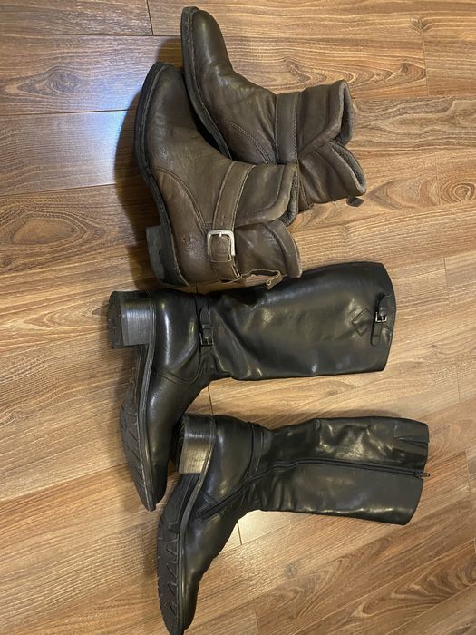 Cizme și ghete din piele naturală