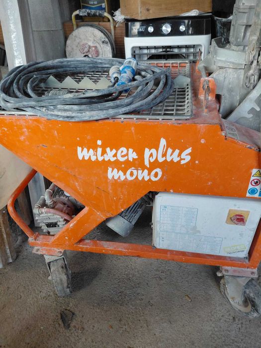 Монофазна машинна мазилка