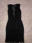 Rochie de Revelion cu spatele gol  dantela