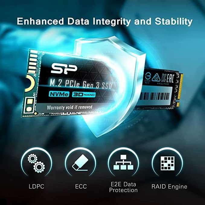 512GB SSD Silicon Power A60 M.2 NVMe PCIE GEN 3X4 NVME