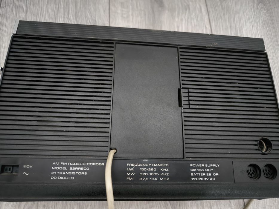 Radio cu casetă Philips RR 50