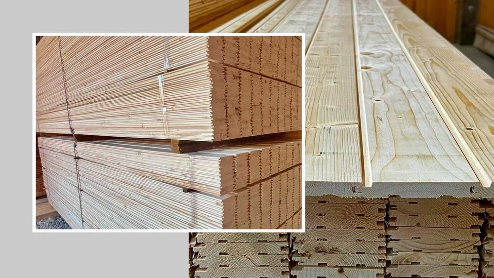 Lambriu Lemn Molid 14/15/16/18/20mm