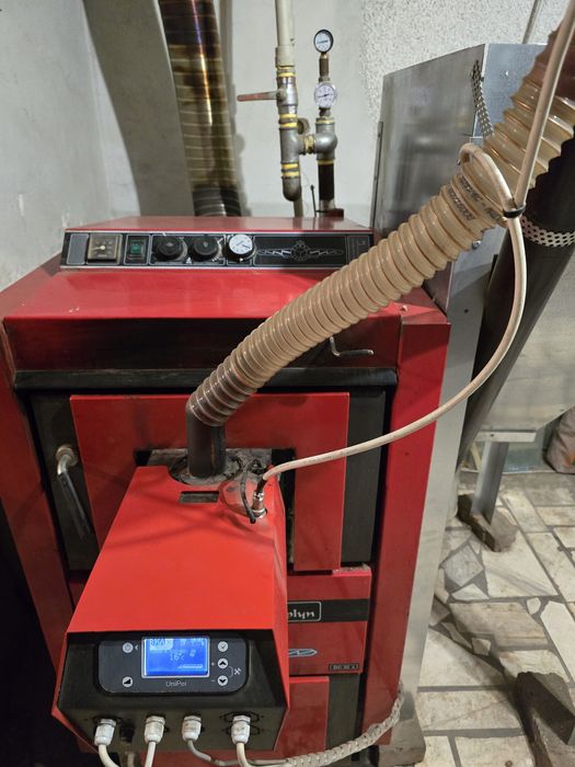 Котел АТМОС 32 с пелетна горелка