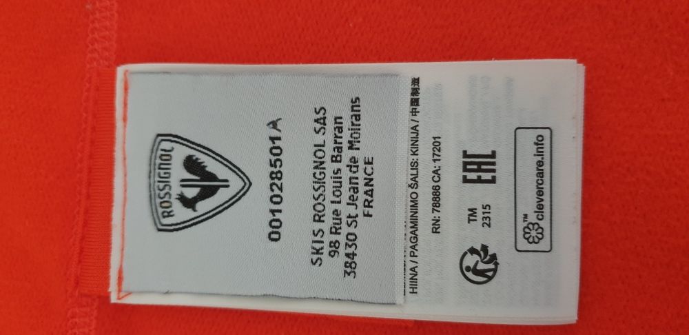 Rossignol Thermo Stretch Half Zip 50/L ОРИГИНАЛ! Термо Спорт Ски Блуза