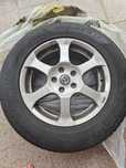 Set Jante aliaj Mazda R17, cu anvelope de iarnă