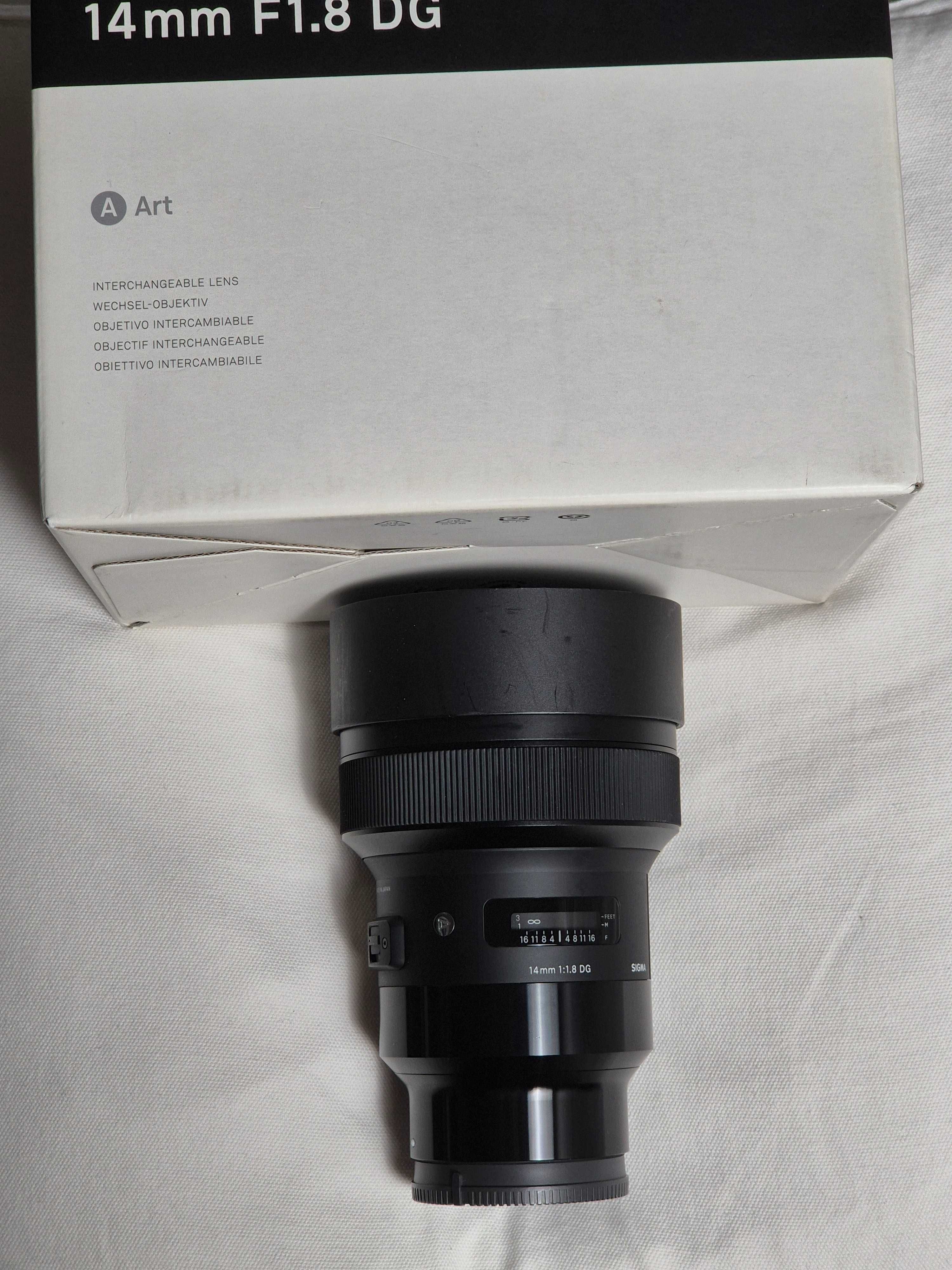 Sigma 14mm F/1.8 DG HSM Art за Sony FE/E