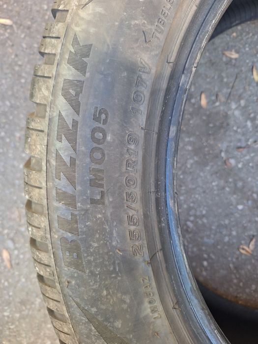DOT 2022! 2бр 255 50 19 Bridgestone blizzak lm005