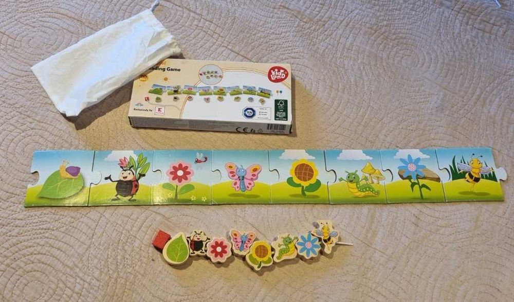 Дървени играчки Монтесори