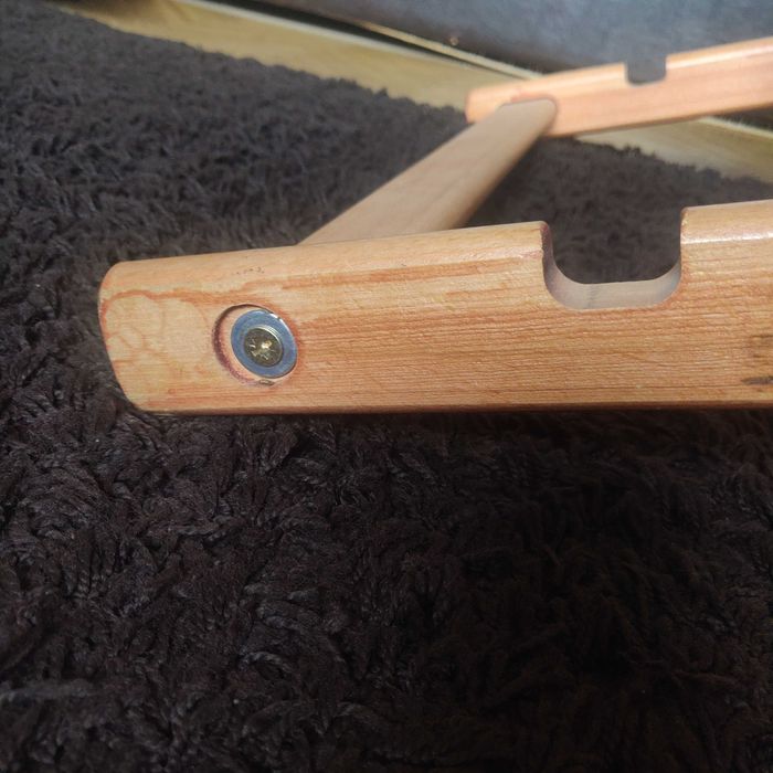 Дървен стол/шезлонг, сгъваем, 3 позиции, за градина/тераса/басейн- 2бр