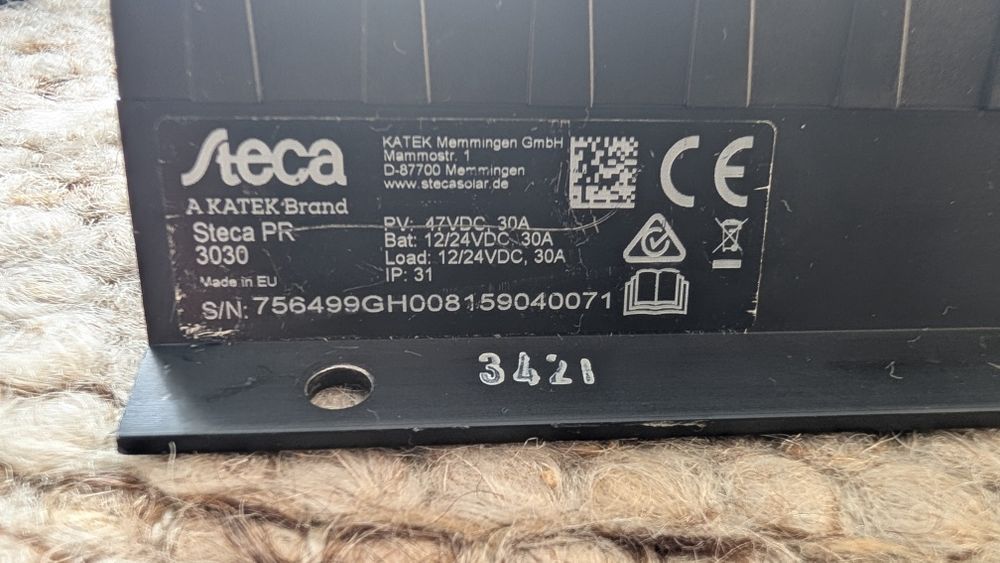 Controler solar STECA 10 A și 30 A