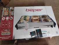 Incalzitor de servire bufet Beper, 300W, 63x37x14 cm, inox/plastic, ar