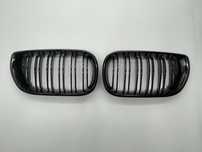 Grila dubla neagra compatibila BMW E46 Seria 3 Facelift