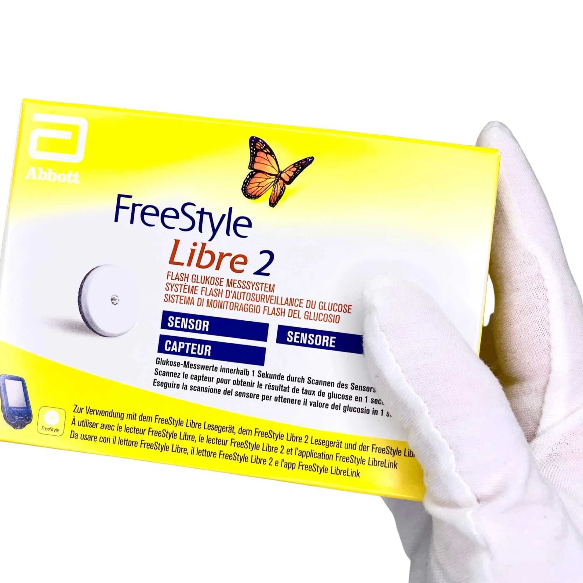 Senzori Freestyle Libre 2 de masurare a glicemiei cu alarme