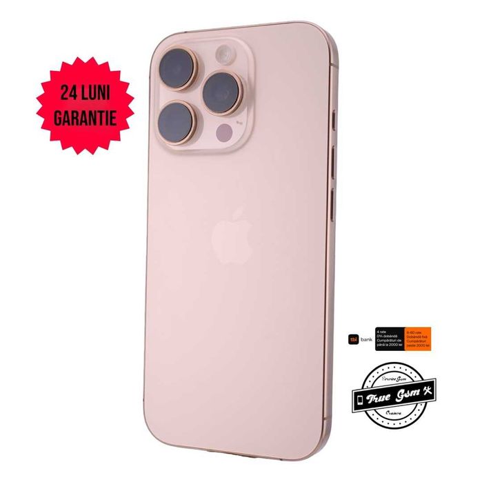 iPhone 16 Pro 128GB / 256GB / 512GB / 1TB - GARANTIE 24 LUNI | TrueGSM