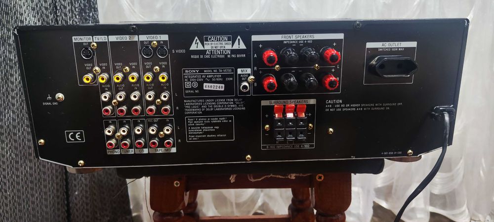 Amplificator Audio Sony TA-VE700 Statie Audio
