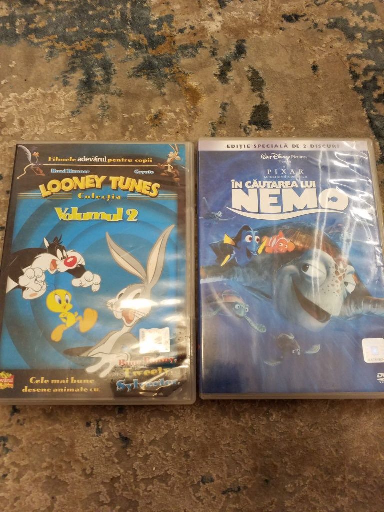 DVD-uri Regele Leu, Hercules, Narnia, Nemo, Thomas,etc.
