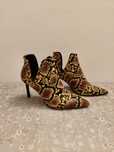 Botine imitație piele de şarpe