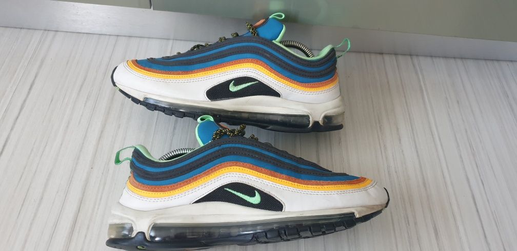 Nike Air Max 97 UK 8 US 9 Mens / 42.5/27см ОРИГИНАЛ! Мъжки Маратонки!