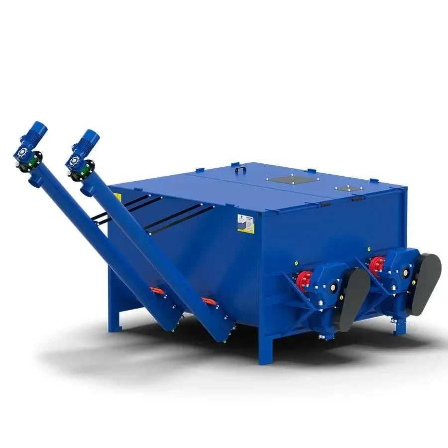 Amestecator orizontal materii prime cereale VIHOR-4000 DUO