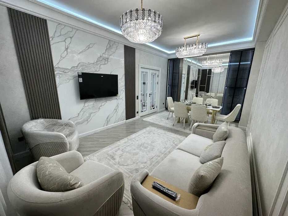 Сдам свою Шикарную 3х ком квартиру в Tashkent City! Boulevard! 0*