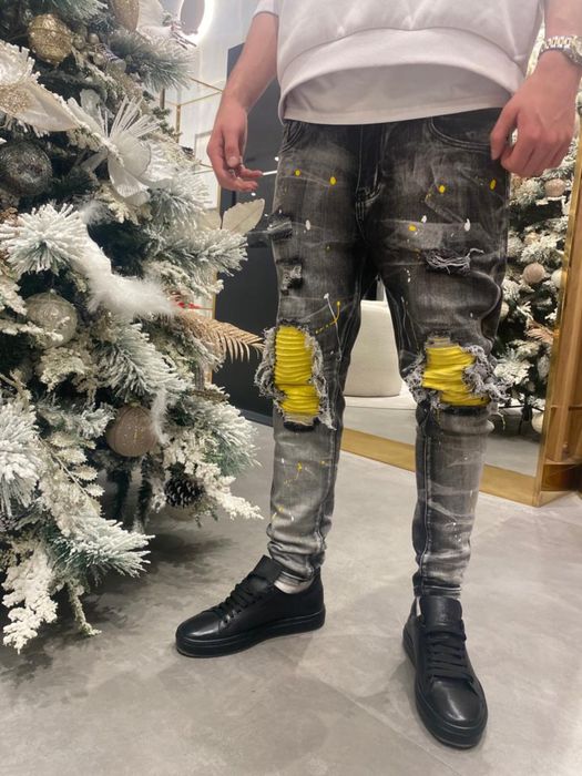Blugi Custom Dsquared2 Prada Amiri Redhouse Zara