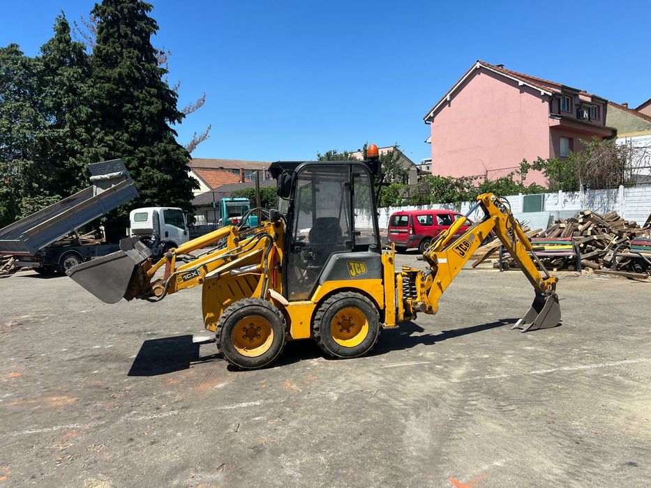 Vând/schimb/variante- jcb1cx - cu Camion cu macara