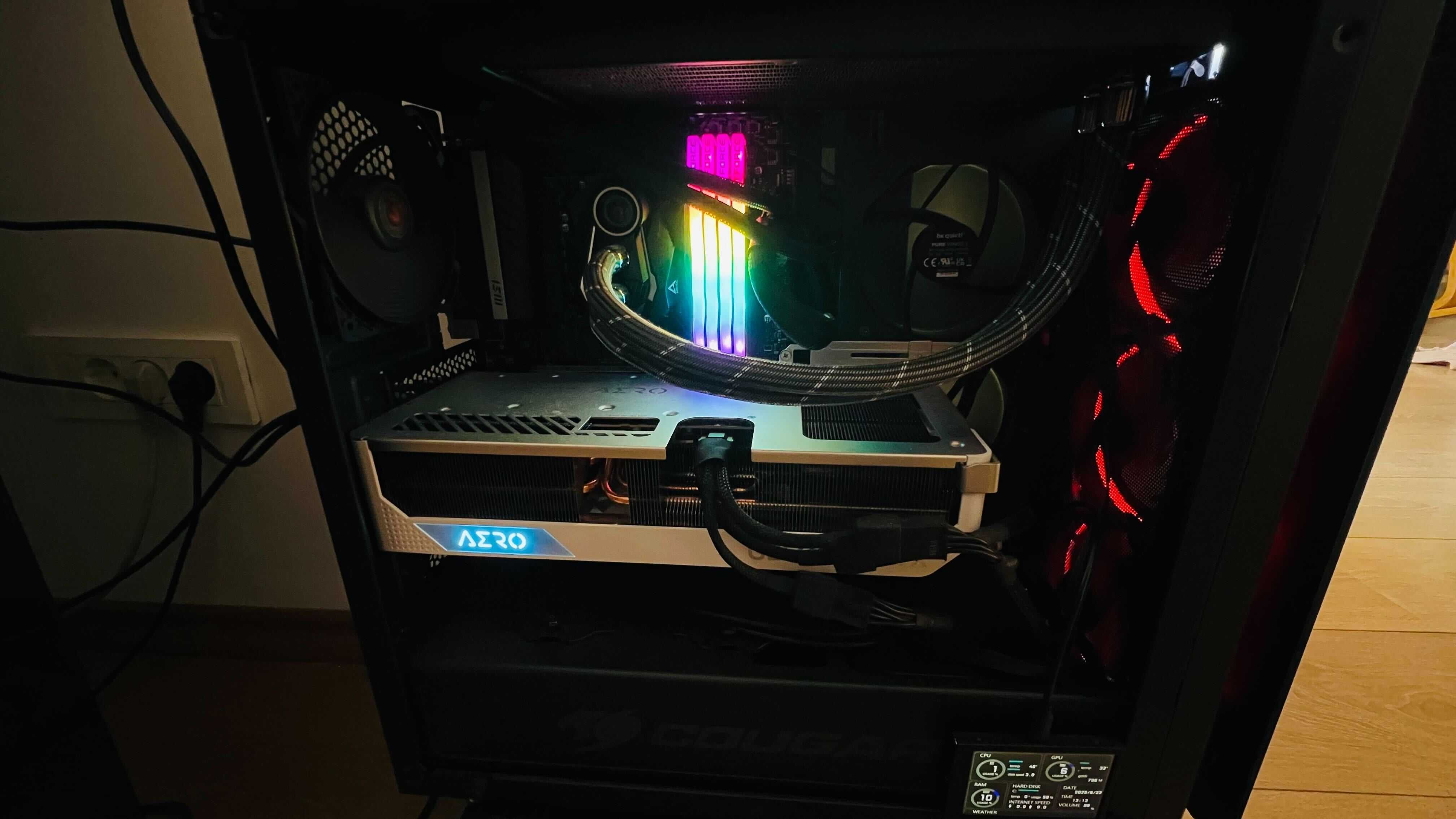 Гейминг компютър i7-12700kf GeForce 4080 SUPER 64GB DDR5 1TB nvme