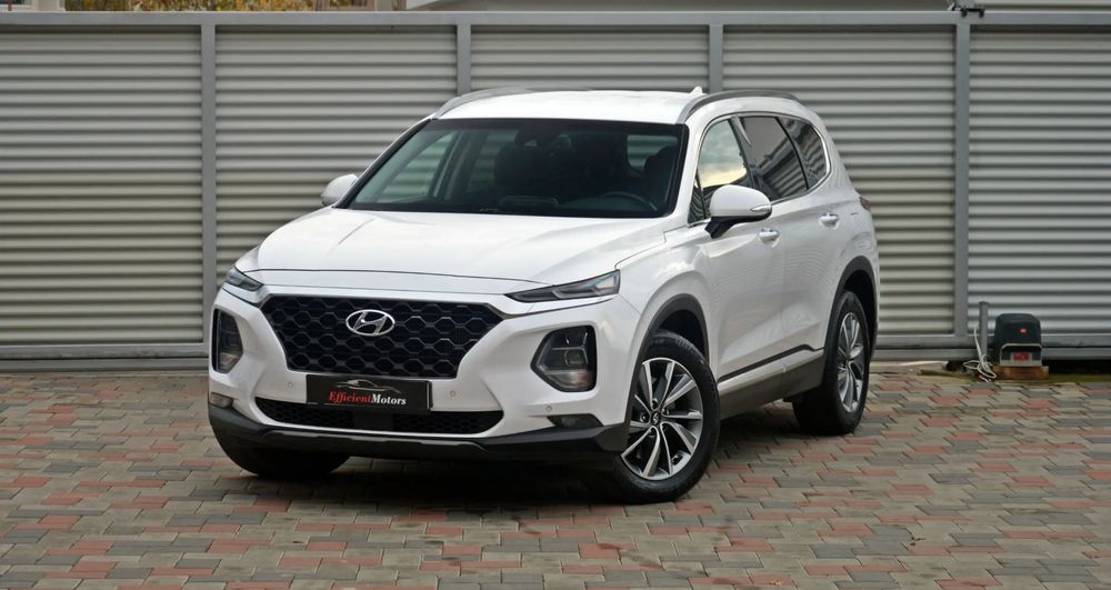 Hyundai Santa Fe Interior piele/Keyless/Senzori/Volan-scaune incalzite/Camera/Lane assi