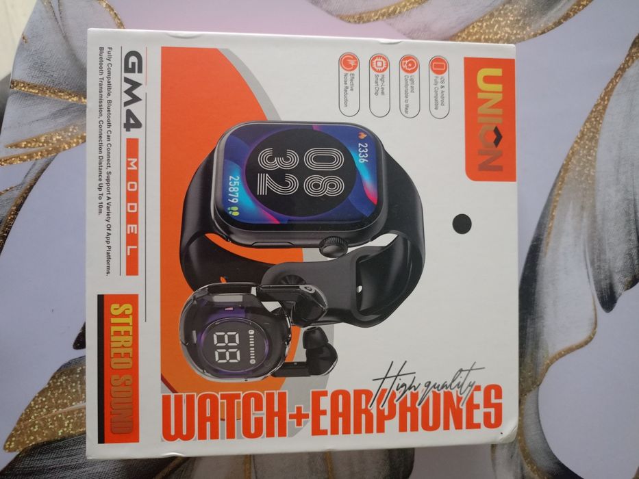 Смарт часы плюс наушник