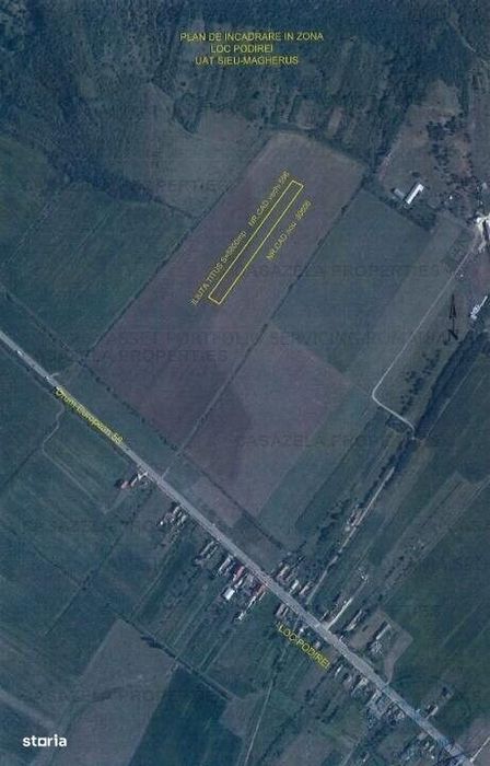 teren arabil 5.800 mp, Sieu Magherus - Chintelnic