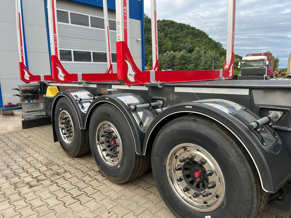 Semiremorca Forestiera Transport Lemn