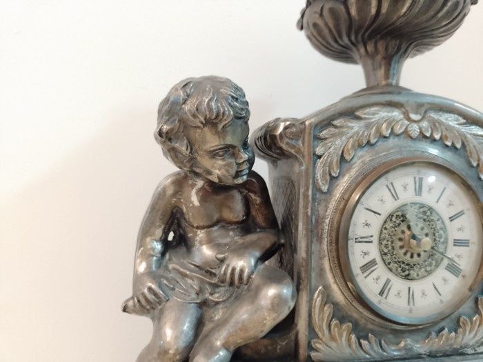 Ceas semineu superb obiect decor