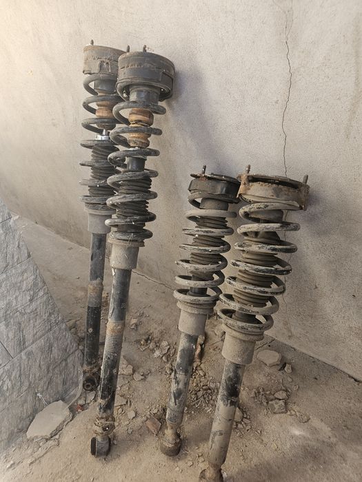 W220. Амортизатор с пуржиной