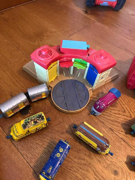 set trenulete chuggington cu gentuta