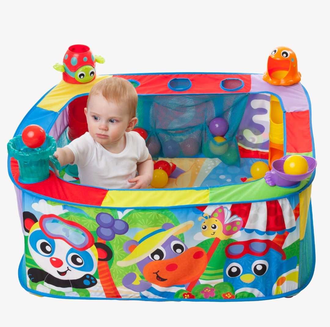Активна гимнастика басейн с 30 топки Playgro