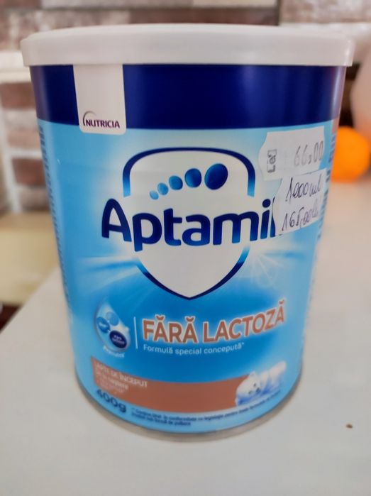 Late praf, Aptamil fara lactoza 400,gr 40 lei