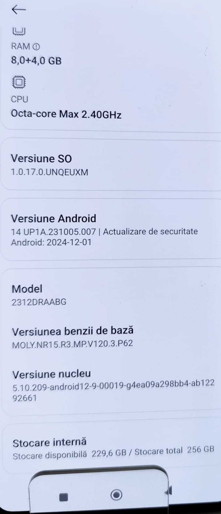 (AG 35) Telefon Xiaomi Redmi Note 13 5G  B.31632 /Garantie2ani 700 Lei