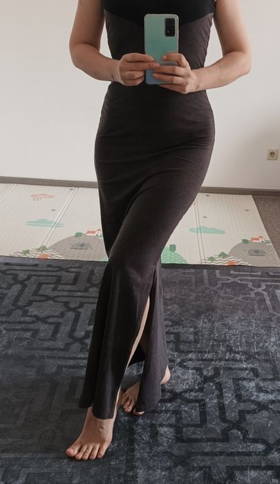 Платье в пол,  платье лапша