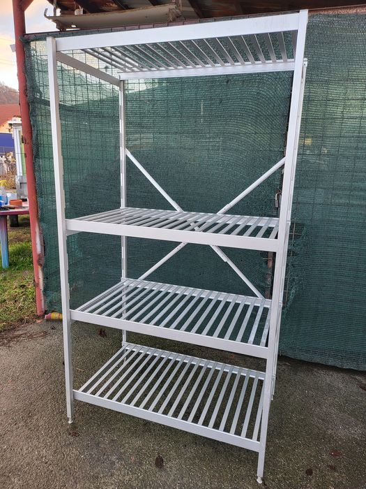 Vand rafturi pt bucatarie / camera frigorifica din aluminiu modulare