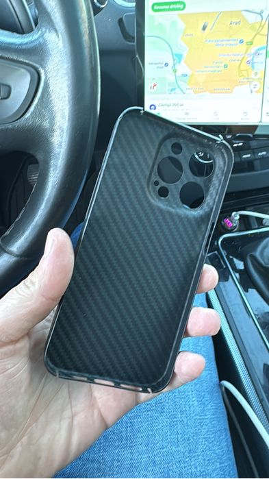 Husa kevlar/carbon Iphone 14 pro