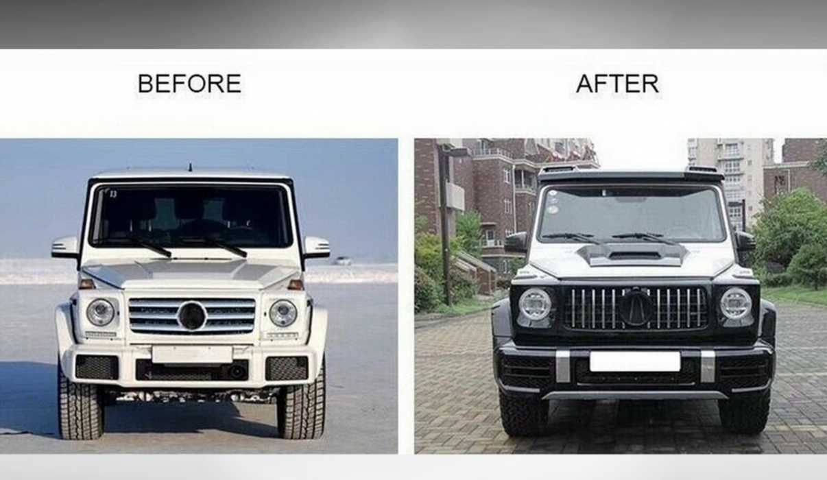 Решетка тип GTR дизайн за Mercedes G класа W463 90-18г