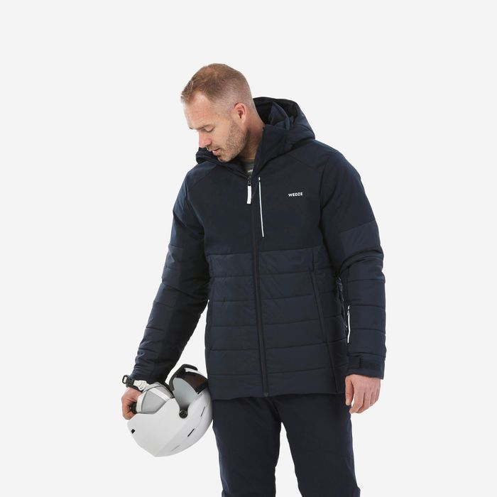 Geacă călduroasă Schi 100 Warm Bleumarin - produs resigilat Decathlon