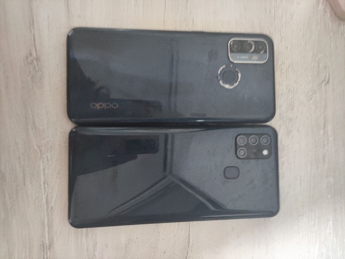 Телефоны Oppo и Samsung