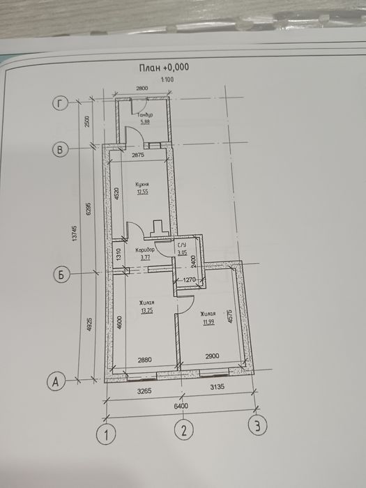 Продам 2 комнатную, благоустроеную квартиру, в доме барачного типа.