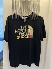Черна тениска Gucci