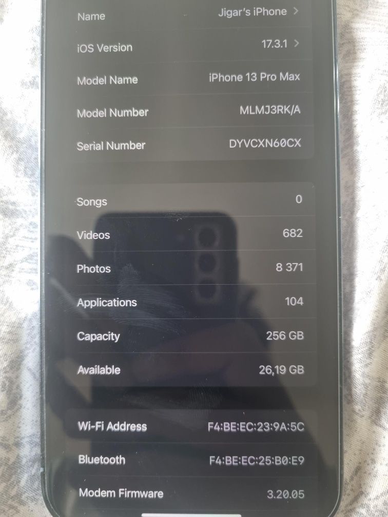 iPhone 13 pro max
