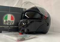 Casca moto modulara XS, S, XL AGV NUMO E2205 Solid Black